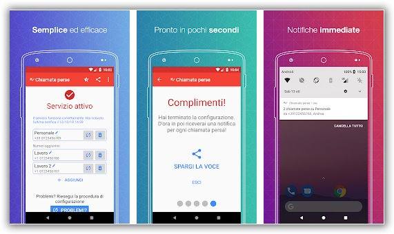 app android chiamate perse